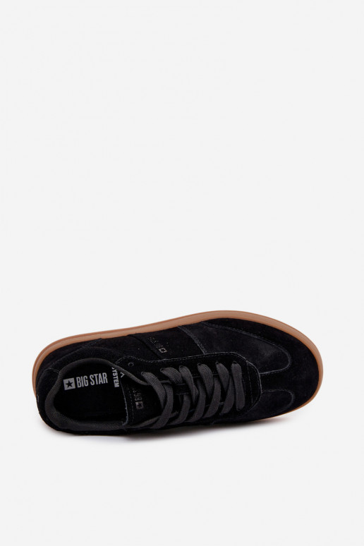 Moteriški zomšiniai sportbačiai Big Star SS274673 HI-POLY SYSTEM, juodi
