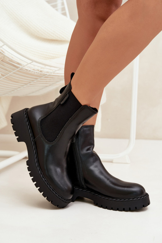   stilingi aulinukai  pašiltinti  Big Star OO274109 Juodos spalvos