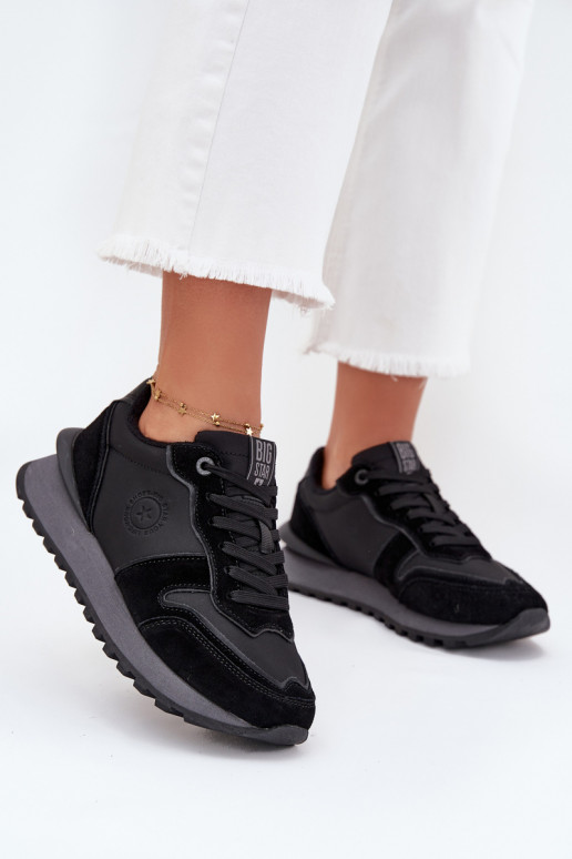    modelio batai  Big Star OO274529 HI-POLY SYSTEM Juodos spalvos