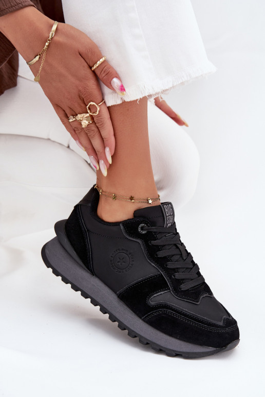    modelio batai  Big Star OO274529 HI-POLY SYSTEM Juodos spalvos