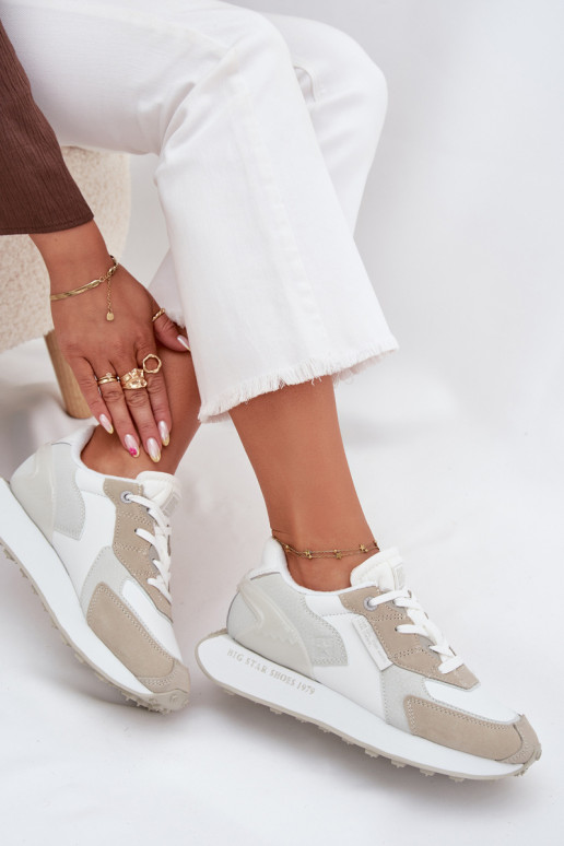    modelio batai  Big Star OO274563 Hi-Poly System baltos spalvos