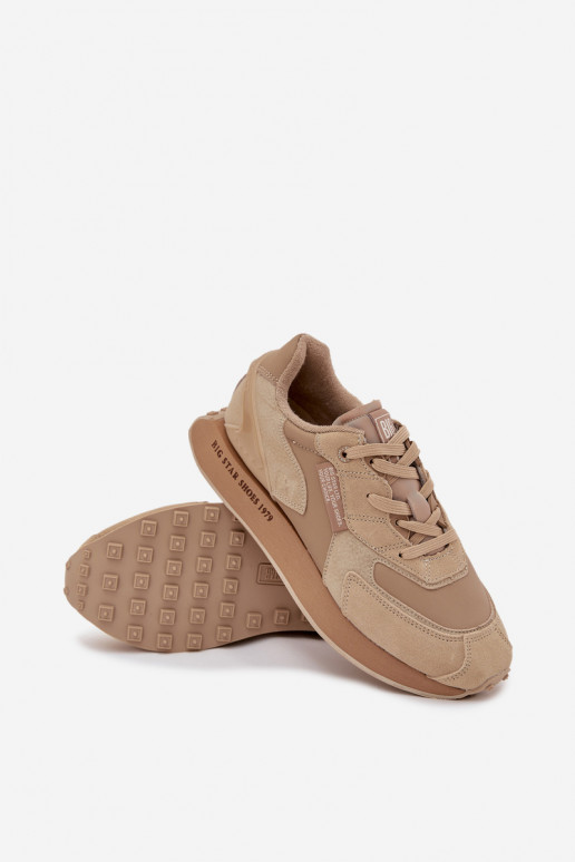    modelio batai  Big Star OO174298 Hi-Poly System smėlio spalvos