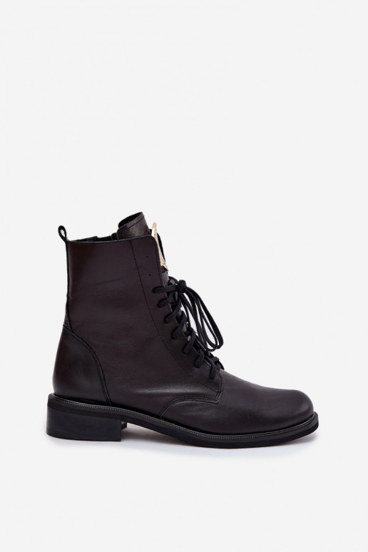 Aulinukai  su plačiais kulniukais Ze aukso spalvosm Detalem Zazoo 3084 Juodos spalvos