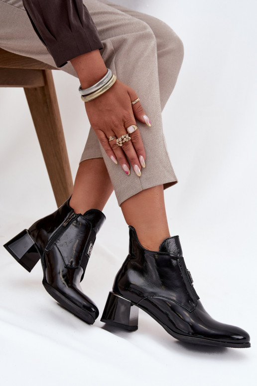   su lako efektu Aulinukai   Detalem pašiltinti Zazoo 60560 Juodos spalvos