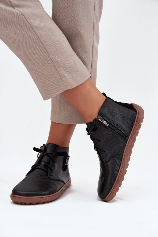 batai Barefoot   Detalem Zazoo 30072 Juodos spalvos   batai Barefoot   Detalem Zazoo 30072 Juodos spalvos