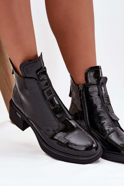 su lako efektu Aulinukai  su įspaudu  Juodos spalvos Lorenza