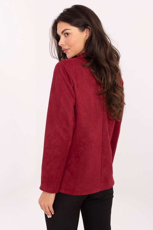 Burgundinis švarkas