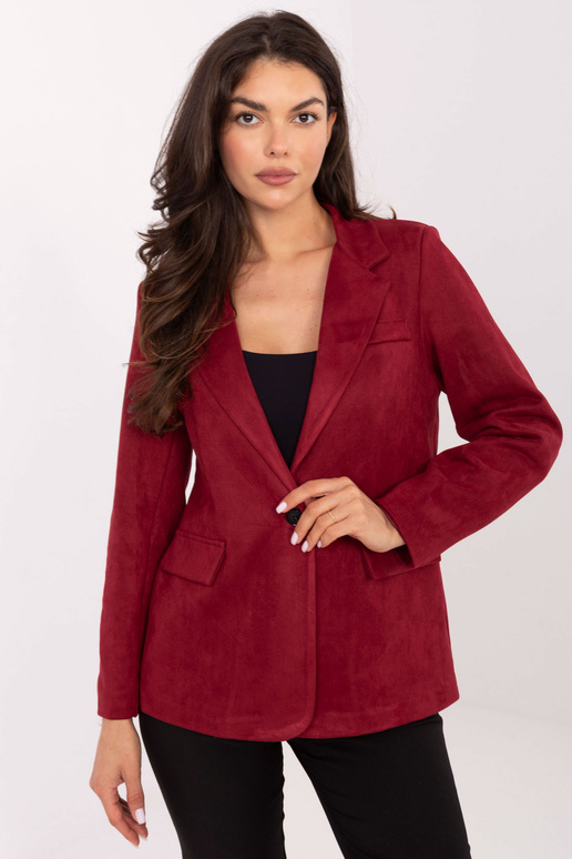 Burgundinis švarkas