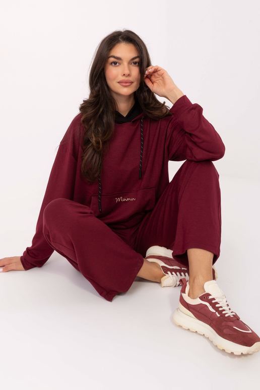 Bordo spalvos komplektas
