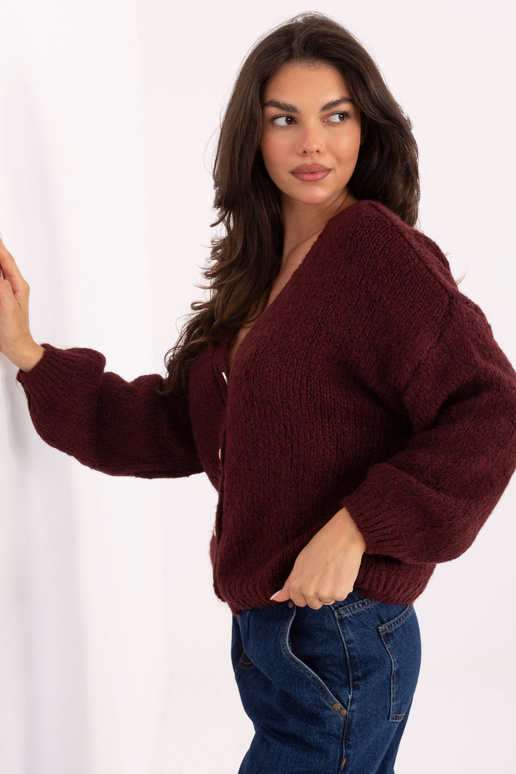 Burgundinis megztinis