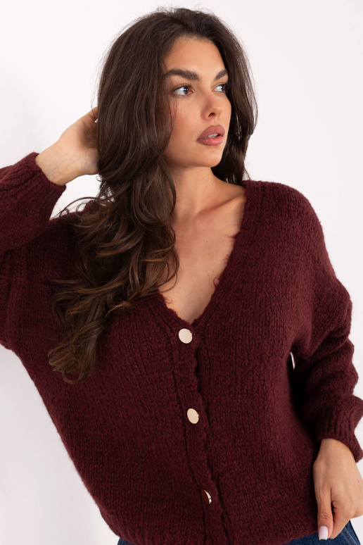 Burgundinis megztinis