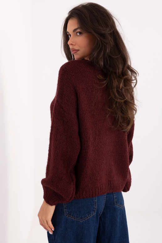 Burgundinis megztinis