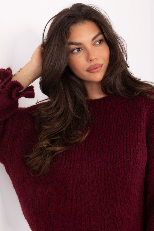 Burgundinis megztinis