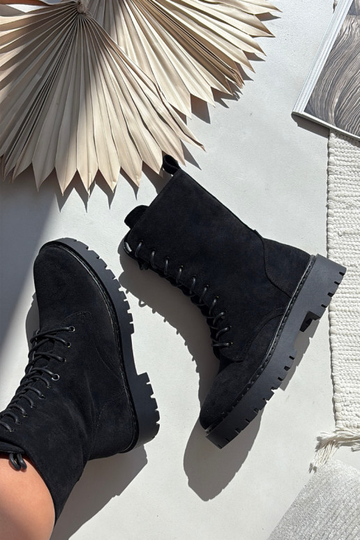 Moteriški pašiltinti darbiniai kulkšnies batai, juodos spalvos, Tai turirvielle Moteriški pašiltinti darbiniai kulkšnies batai, juodos spalvos, Tai turirvielle