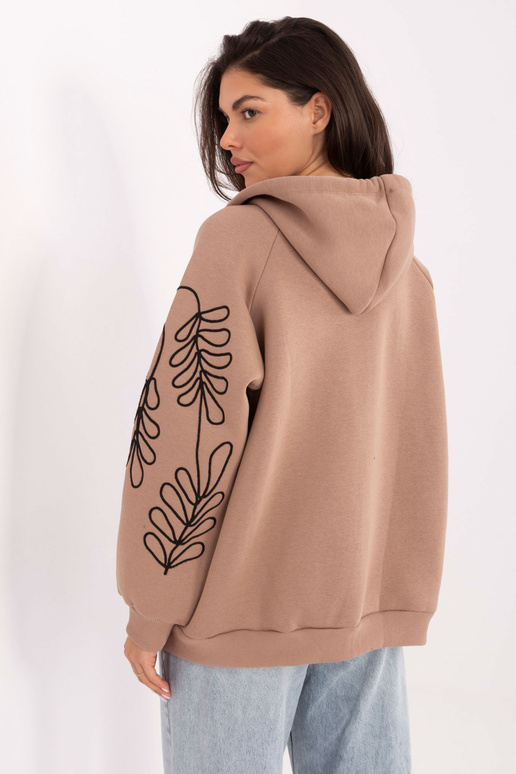 Tamsiai smėlinės spalvos džemperis