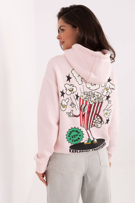 Šviesiai rožinis džemperis