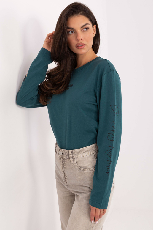 T-shirt-D12022M02688B-morski