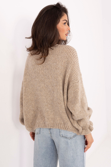 Sweter-MI-SW-0904.82-beżowy 2