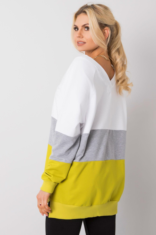 Citrinos spalvos džemperis