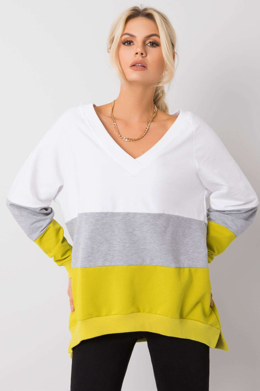 Citrinos spalvos džemperis