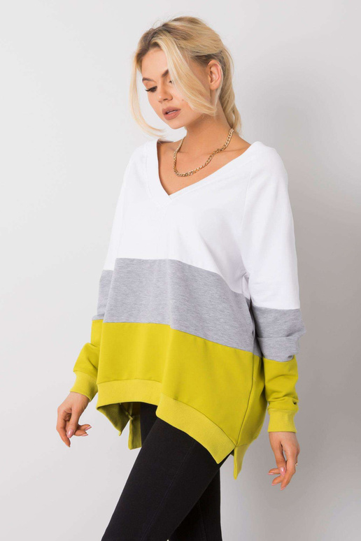 Citrinos spalvos džemperis