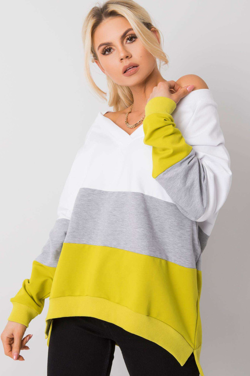 Citrinos spalvos džemperis