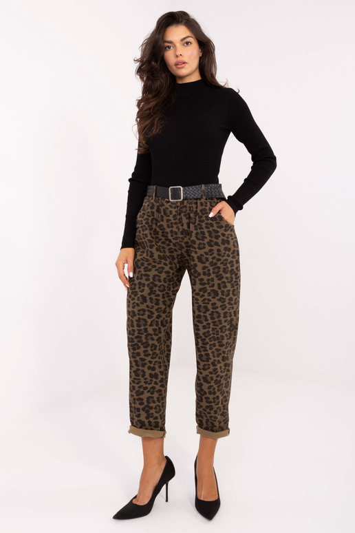 Kelnės chaki spalvos