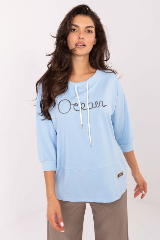 Šviesiai mėlyna palaidinė