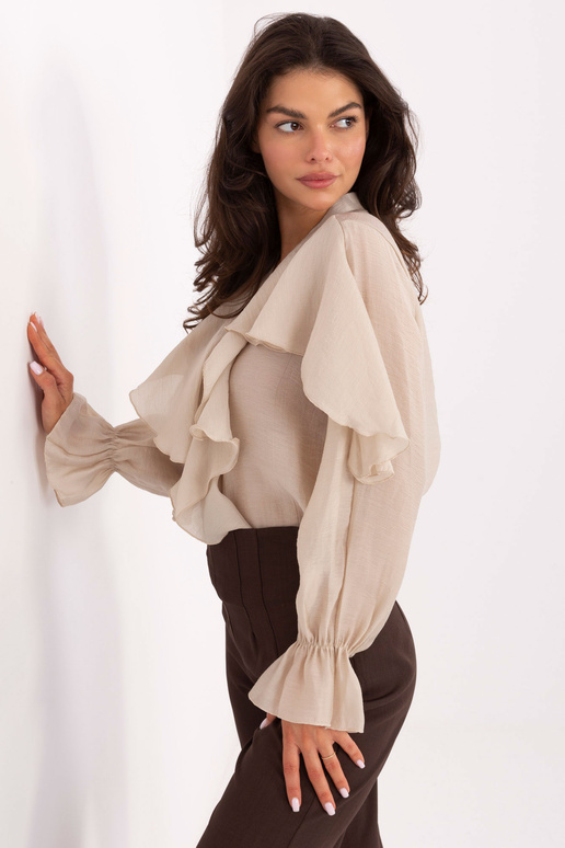 Smėlinės spalvos palaidinė