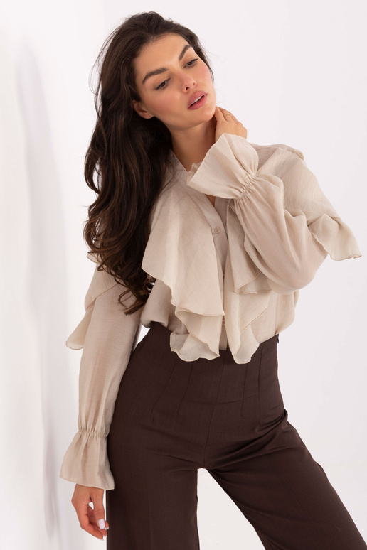 Smėlinės spalvos palaidinė