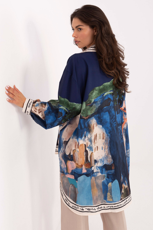 Tamsiai mėlyni marškiniai