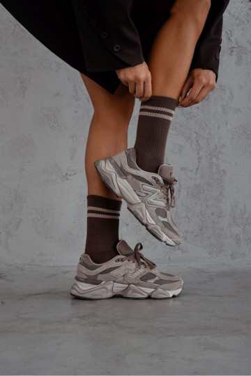 Kojinės  Dwa Cienkie  rudos spalvos