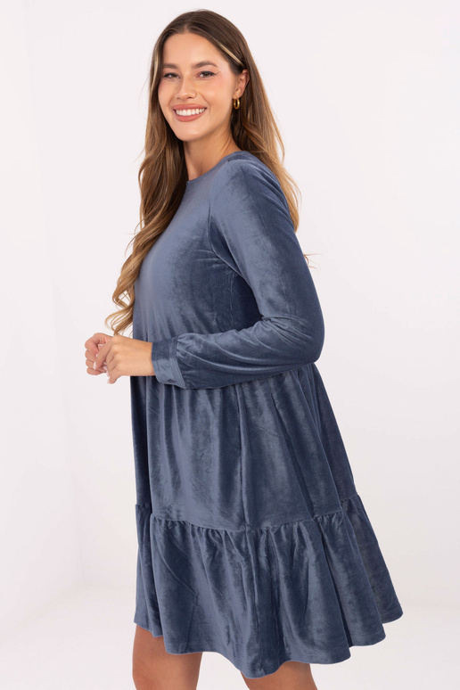 Tamsiai mėlyna suknelė