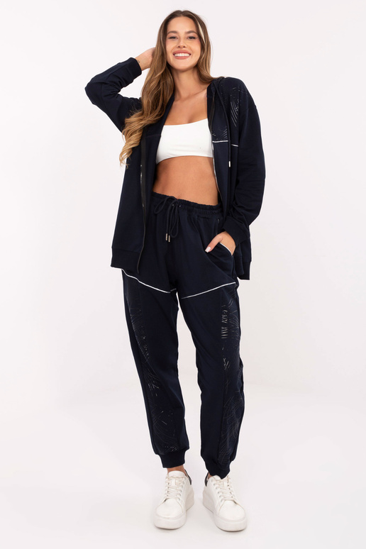 Komplektas tamsiai mėlynos spalvos