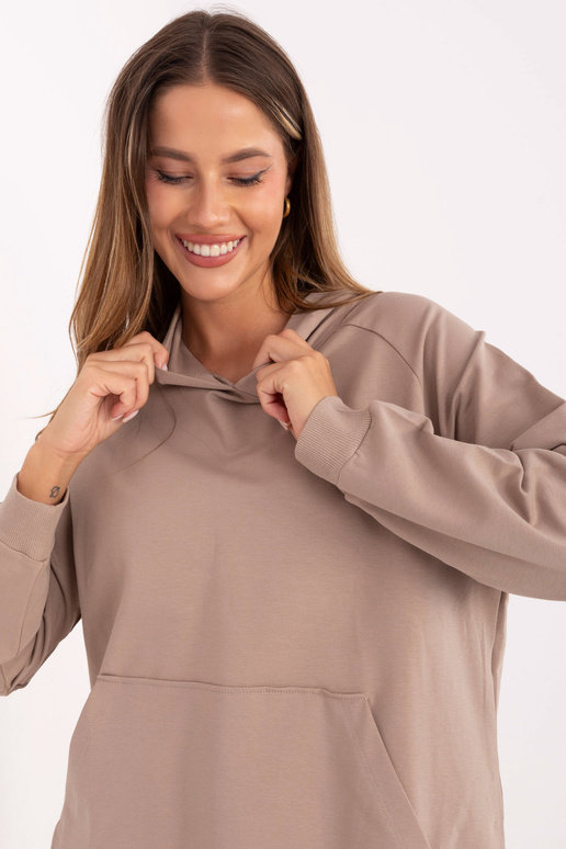 Džemperis tamsiai smėlinės spalvos