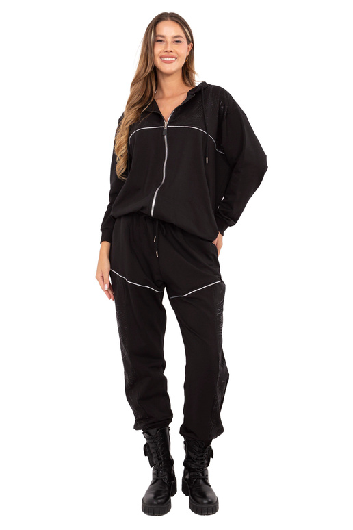 Komplektas juodos spalvos