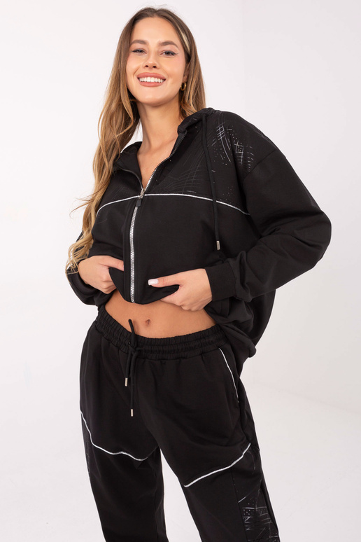 Komplektas juodos spalvos