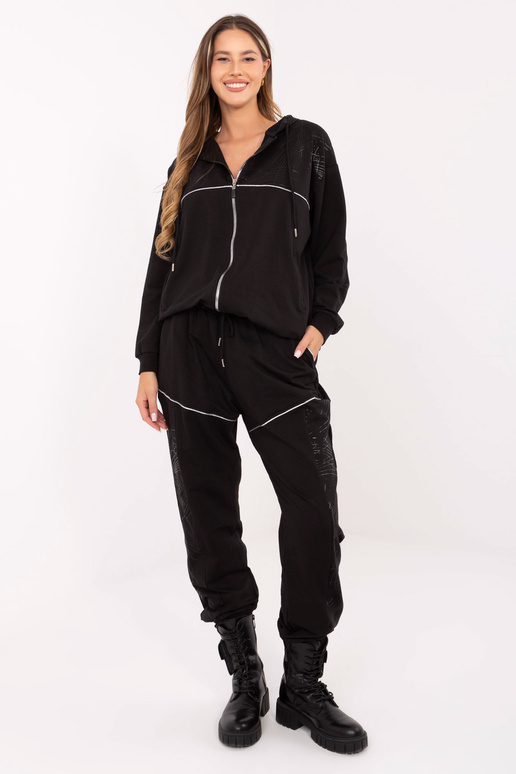 Komplektas juodos spalvos