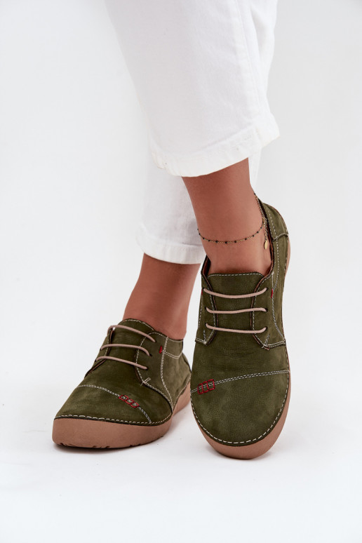   batai  Z Przeszyciami Artiker 57C2112 žalios spalvos