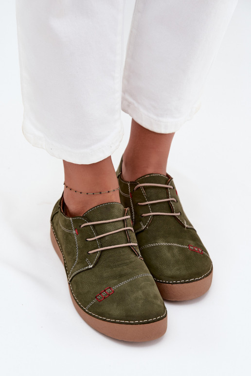   batai  Z Przeszyciami Artiker 57C2112 žalios spalvos