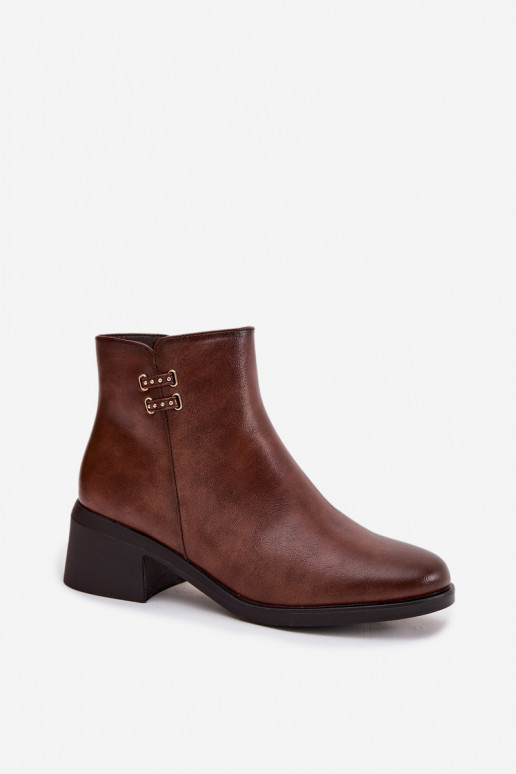 pašiltinti Moteriški aulinukai  rudos spalvos Delmira pašiltinti Moteriški aulinukai  rudos spalvos Delmira