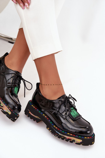 su lako efektu   batai  Artiker 57C0172 Juodos spalvos