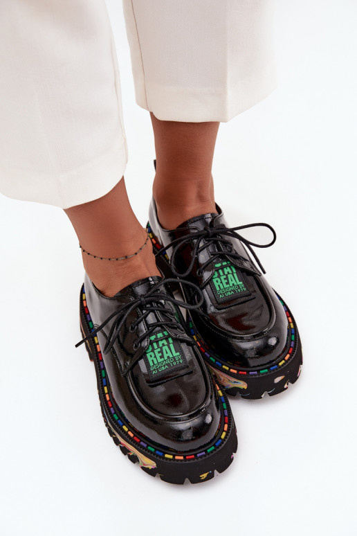 su lako efektu   batai  Artiker 57C0172 Juodos spalvos