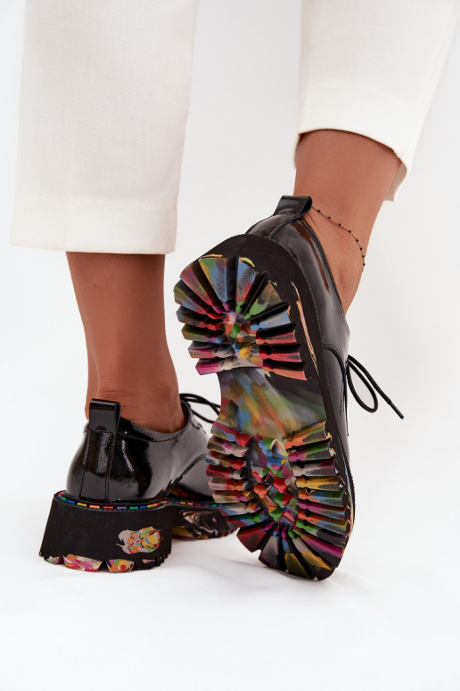 su lako efektu   batai  Artiker 57C0172 Juodos spalvos