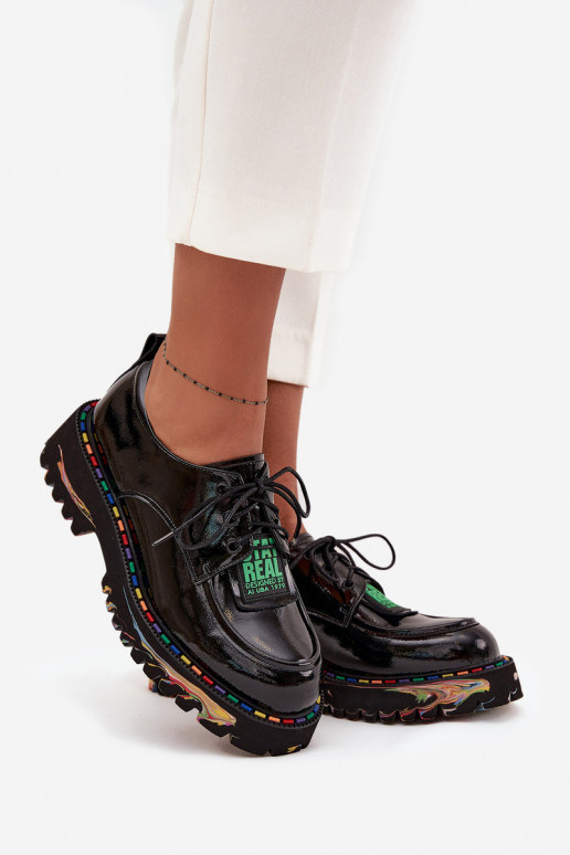 su lako efektu   batai  Artiker 57C0172 Juodos spalvos