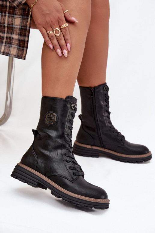 aulinukai   Detalem pašiltinti Juodos spalvos Dorialine