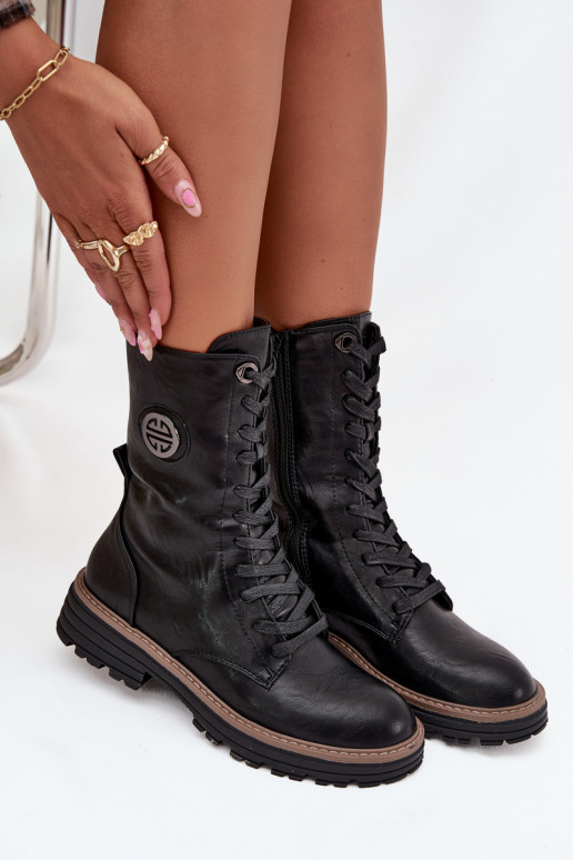 aulinukai   Detalem pašiltinti Juodos spalvos Dorialine