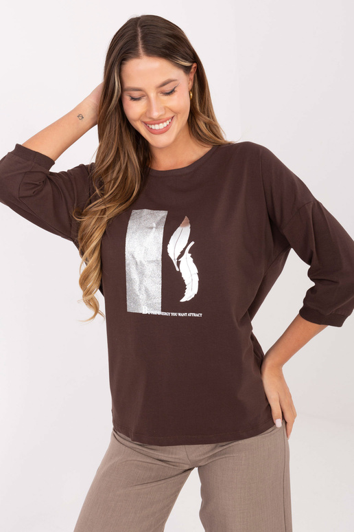 Palaidinė tamsiai rudos spalvos