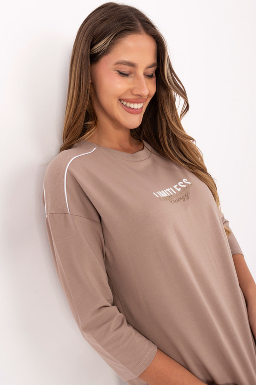 Tamsiai smėlinė palaidinė