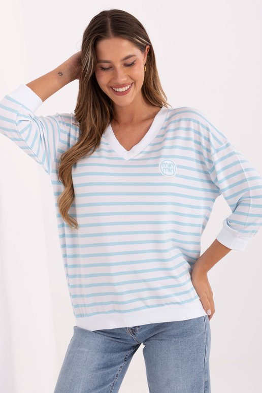 Palaidinė baltai mėlyna